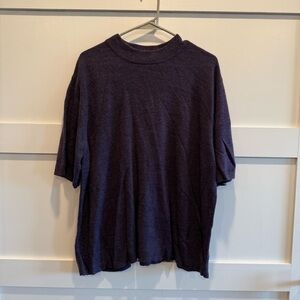 Deep Purple Women's Classic Short Sleeve Sweater